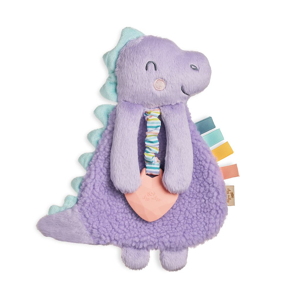 Itzy Lovey™ Plush with Silicone Teether Toys